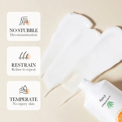 No-shave hair removal cream