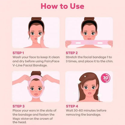 Women Face Lifting Band