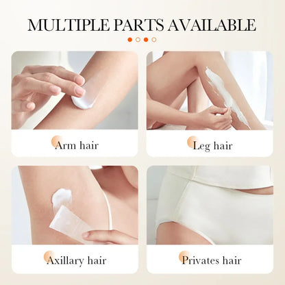 No-shave hair removal cream
